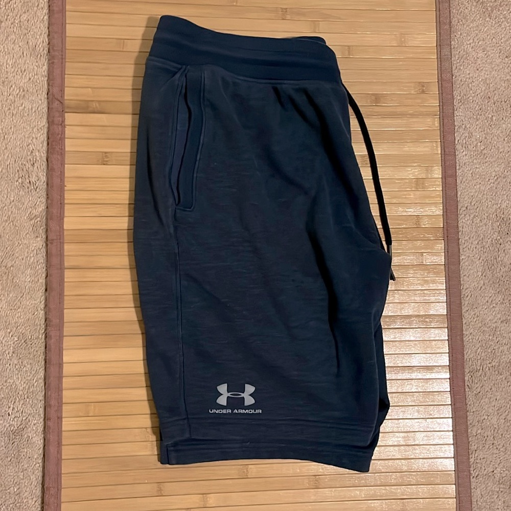 Under Armour Dark Blue Sweat Shorts